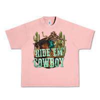 Salmon ride em cowboy Urban Heavy Tee - texasbilliewilder