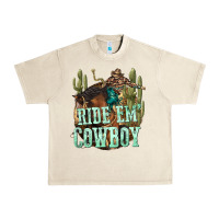 Sandshell ride em cowboy Urban Heavy Tee - texasbilliewilder