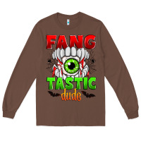 Chestnut fang tastic dude Long Sleeve Tee - Zillion Design Studio