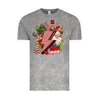 Cloud Rock christmas season lightning bolt Vintage Tee - MaliasSmallBusiness