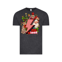 Vintage Black christmas season lightning bolt Vintage Tee - MaliasSmallBusiness