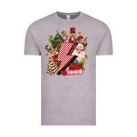 Vintage Zinc christmas season lightning bolt Vintage Tee - MaliasSmallBusiness