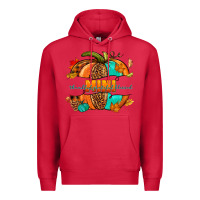 Cardinal Thankful grateful blessed mini pumpkin Premium Hoodie - NancyCooperArtShop