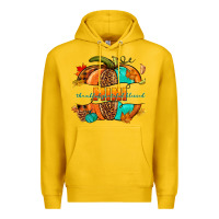 Lemon Thankful grateful blessed mini pumpkin Premium Hoodie - NancyCooperArtShop