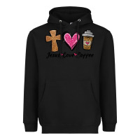 Black jesus love coffee Heavyweight Hoodie - Jasminsmagicworld