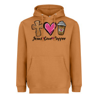 Meerkat jesus love coffee Heavyweight Hoodie - Jasminsmagicworld