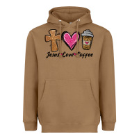 Toasted Coconut jesus love coffee Heavyweight Hoodie - Jasminsmagicworld