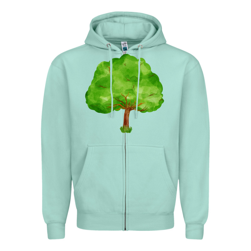 Tree Zipper Hoodie by FaDigitalArtStudio | Teevron