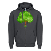 Smoke tree Zipper Hoodie - FaDigitalArtStudio