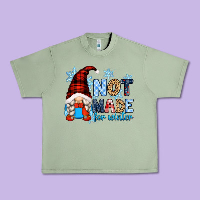 Urban Heavy Tee not made for winter with gnome