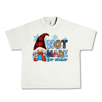 Pistachio not made for winter with gnome Urban Heavy Tee - Zillion Design Studio