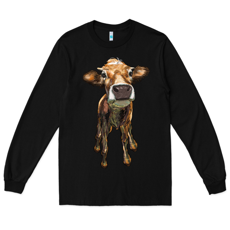 Heifer Cow Long Sleeve Tee by RanaPortraitStore | Teevron