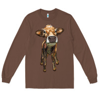 Chestnut heifer cow Long Sleeve Tee - RanaPortraitStore