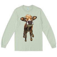 Matcha heifer cow Long Sleeve Tee - RanaPortraitStore