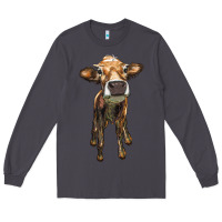 Smoke heifer cow Long Sleeve Tee - RanaPortraitStore