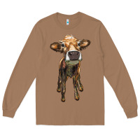 Toasted Coconut heifer cow Long Sleeve Tee - RanaPortraitStore