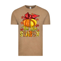 Vintage Coffee tis the season fall softball Vintage Tee - MaliasSmallBusiness