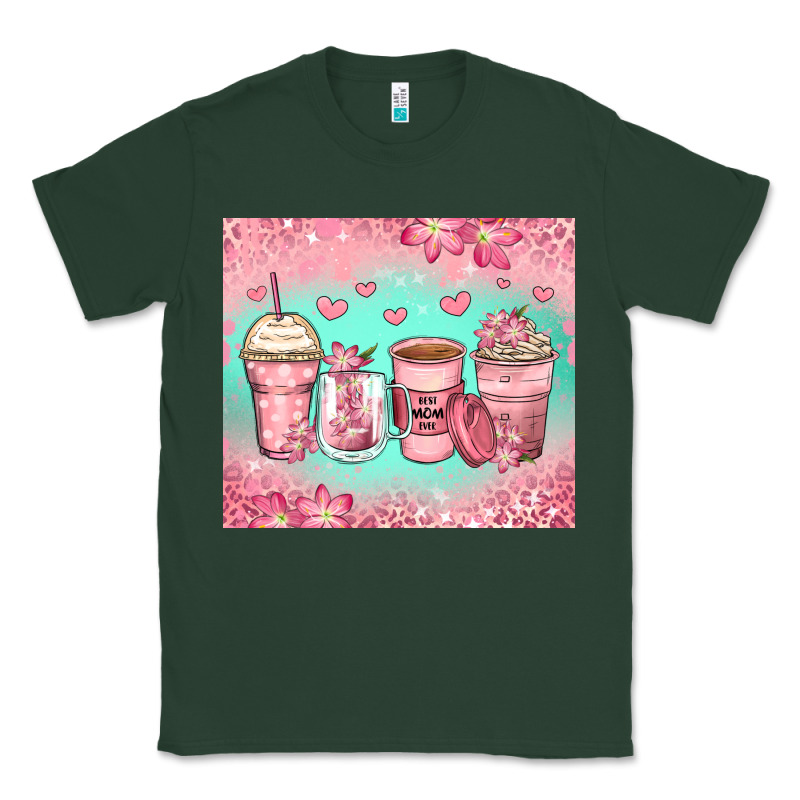 Best Mom Ever Coffee Cups Classic Tee by Zillion Design Studio | Teevron
