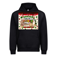 Black torn between lookin like a snack and eatin one Urban Hoodie - MaliasSmallBusiness