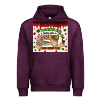 Mauve Wine torn between lookin like a snack and eatin one Urban Hoodie - MaliasSmallBusiness
