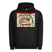 Pigment Black torn between lookin like a snack and eatin one Urban Hoodie - MaliasSmallBusiness