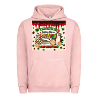 Pigment Salmon torn between lookin like a snack and eatin one Urban Hoodie - MaliasSmallBusiness