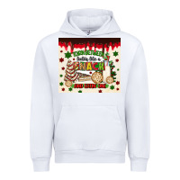 White torn between lookin like a snack and eatin one Urban Hoodie - MaliasSmallBusiness