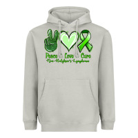 Moon Dust peace love cure non hodgkin's lymphoma Heavyweight Hoodie - Jasminsmagicworld