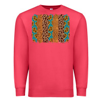 Cardinal leopard gemstone brushstroke Premium Sweatshirt - AdoDesignShop