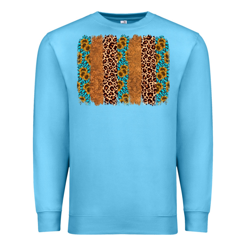 Leopard Gemstone Brushstroke Premium Sweatshirt by AdoDesignShop | Teevron