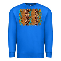 True Royal leopard gemstone brushstroke Premium Sweatshirt - AdoDesignShop