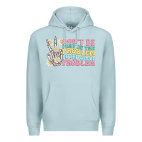 Blue Mist dont be part of the problem Premium Hoodie - MaliasSmallBusiness