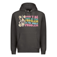 Smoke dont be part of the problem Premium Hoodie - MaliasSmallBusiness