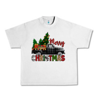 Lunar Rock merry christmas with black truck Urban Heavy Tee - Zillion Design Studio