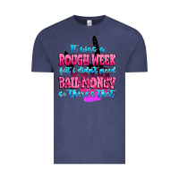 Vintage Denim it was rough week but i didn't need bail money so Vintage Tee - MaliasSmallBusiness