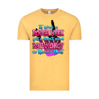 Vintage Mustard it was rough week but i didn't need bail money so Vintage Tee - MaliasSmallBusiness