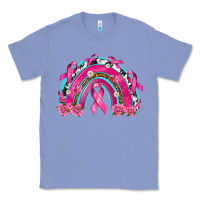 Colony Blue Breast Cancer Rainbow Classic Tee - texasbilliewilder