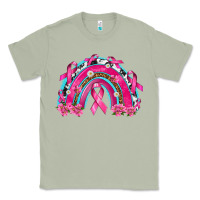 Matcha Breast Cancer Rainbow Classic Tee - texasbilliewilder