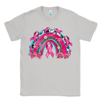 Moon Dust Breast Cancer Rainbow Classic Tee - texasbilliewilder