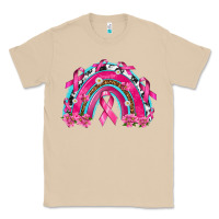 Mushroom Breast Cancer Rainbow Classic Tee - texasbilliewilder