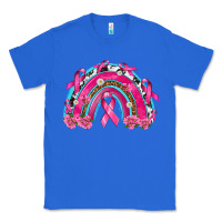 True Royal Breast Cancer Rainbow Classic Tee - texasbilliewilder