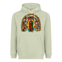 Matcha our lady of Guadalupe rainbow Heavyweight Hoodie - JahusDesignShop