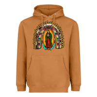 Meerkat our lady of Guadalupe rainbow Heavyweight Hoodie - JahusDesignShop
