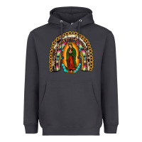 Smoke our lady of Guadalupe rainbow Heavyweight Hoodie - JahusDesignShop