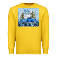 Lemon hello winter snowman truck Premium Sweatshirt - AdoDesignShop
