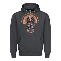 Smoke turkey Zipper Hoodie - FaDigitalArtStudio