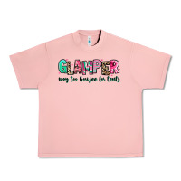 Salmon glamper way too boujee for tents Urban Heavy Tee - RanaPortraitStore