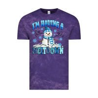 Cloud Purple i'm having a meltdown Vintage Tee - MaliasSmallBusiness