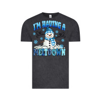 Vintage Black i'm having a meltdown Vintage Tee - MaliasSmallBusiness