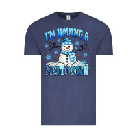 Vintage Denim i'm having a meltdown Vintage Tee - MaliasSmallBusiness